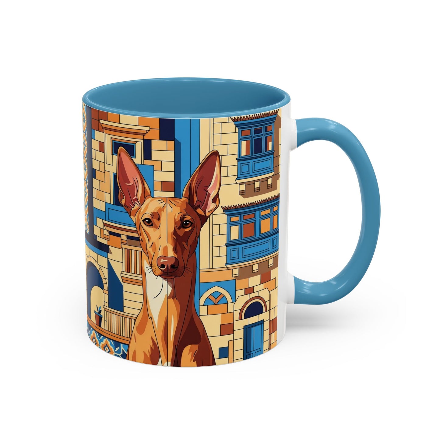 Taza de café con diseño de Pharaoh Hound: el regalo perfecto para los amantes de los perros.