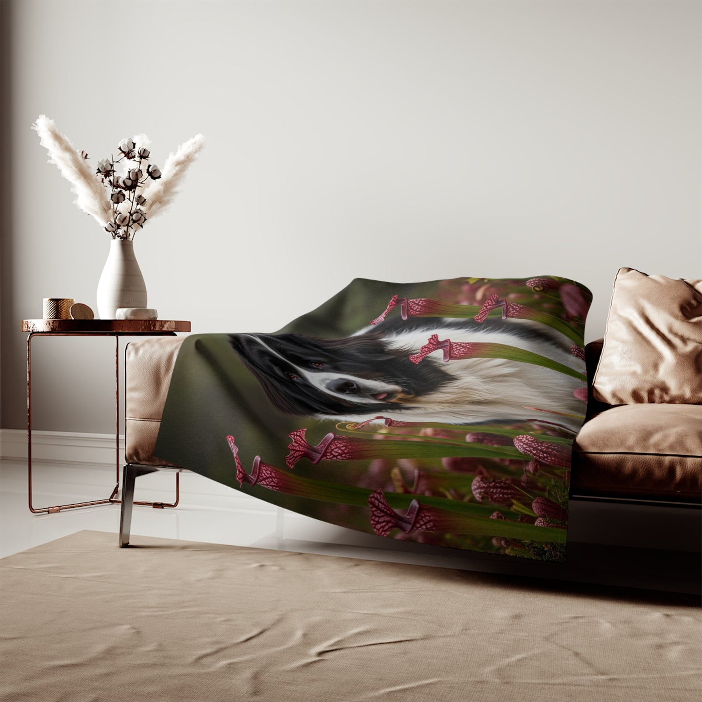 Landseer Sweatshirt Blanket