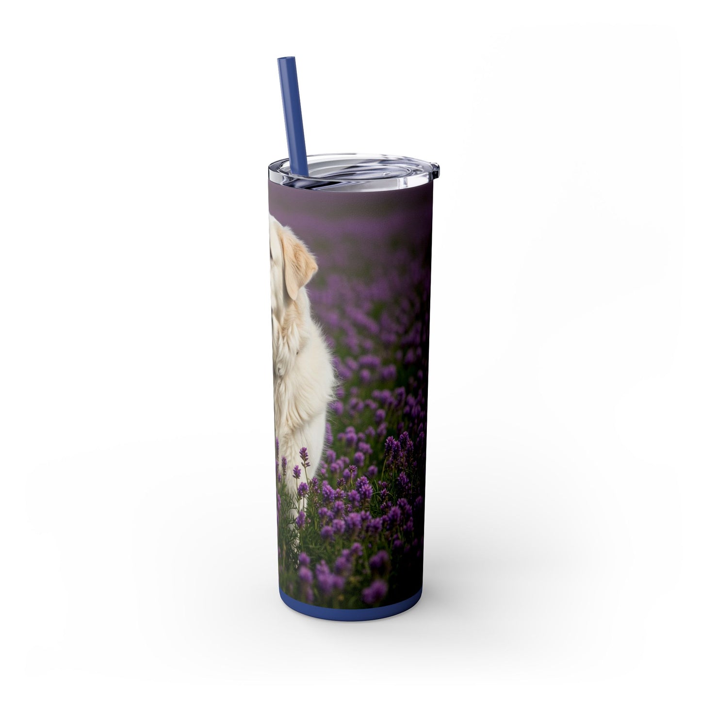 Kuvasz Tumbler with Straw, 20oz