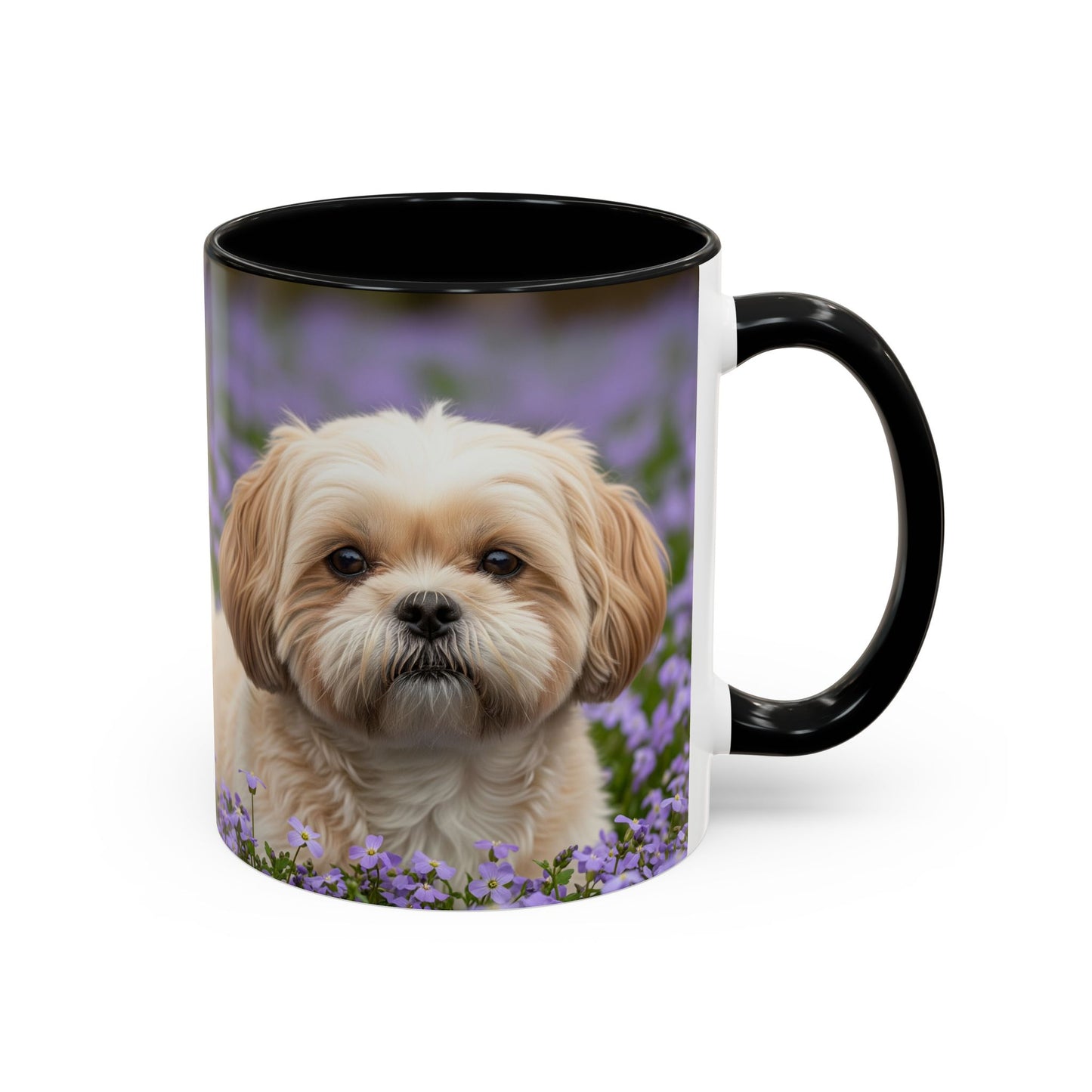 Shih-poo Accent Coffee Mug - Perfect Gift for Dog Lovers