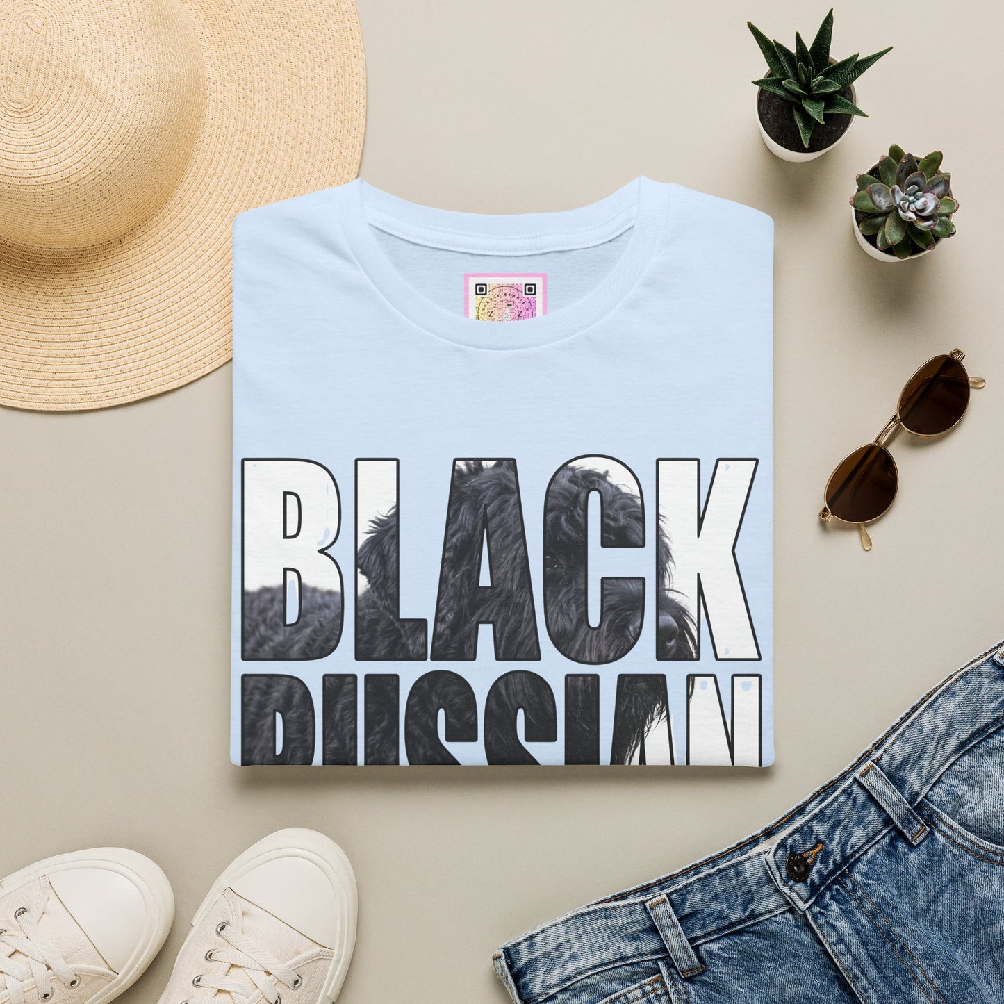 Black Russian Terrier Tee Shirt