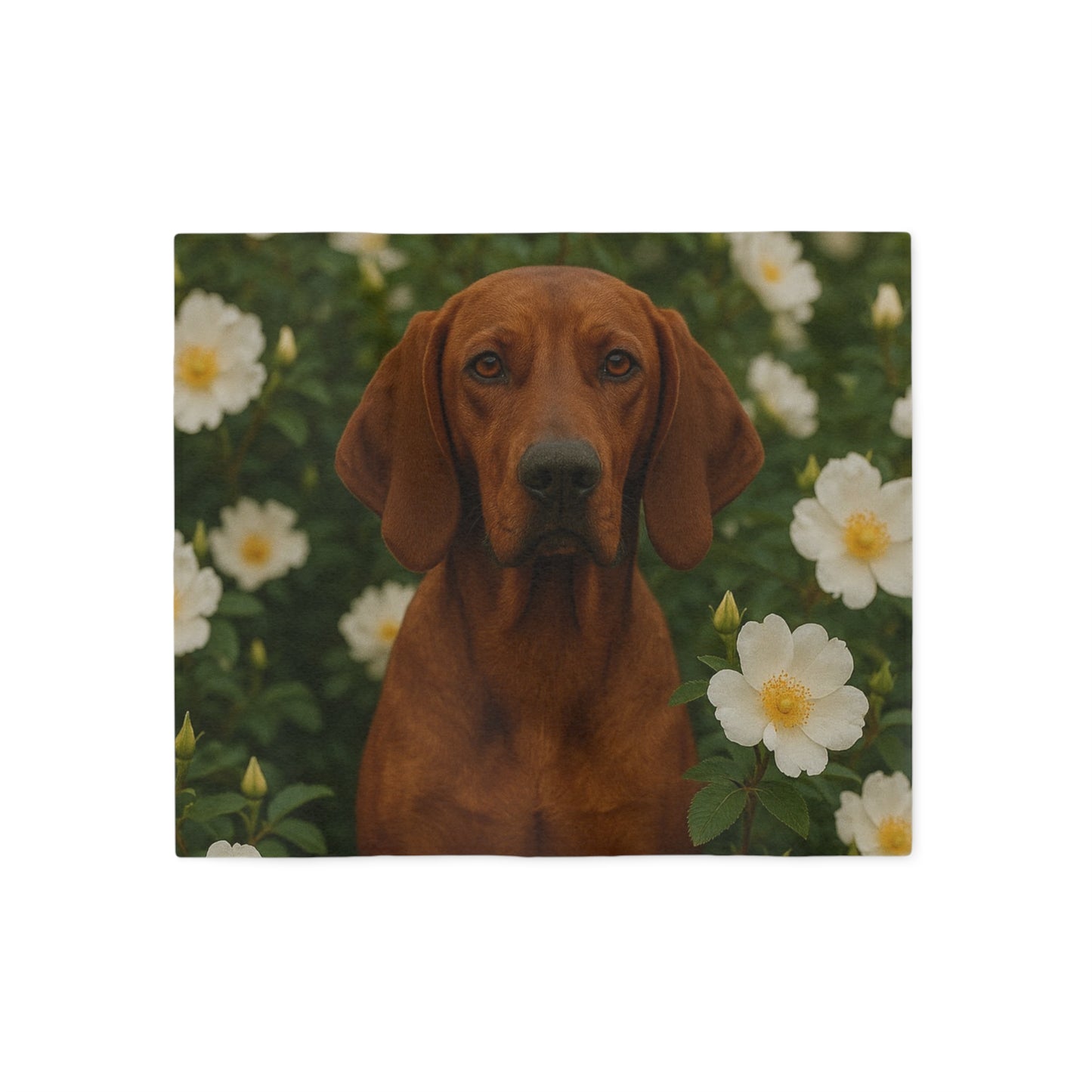 Manta de sudadera con diseño de Redbone Coonhound