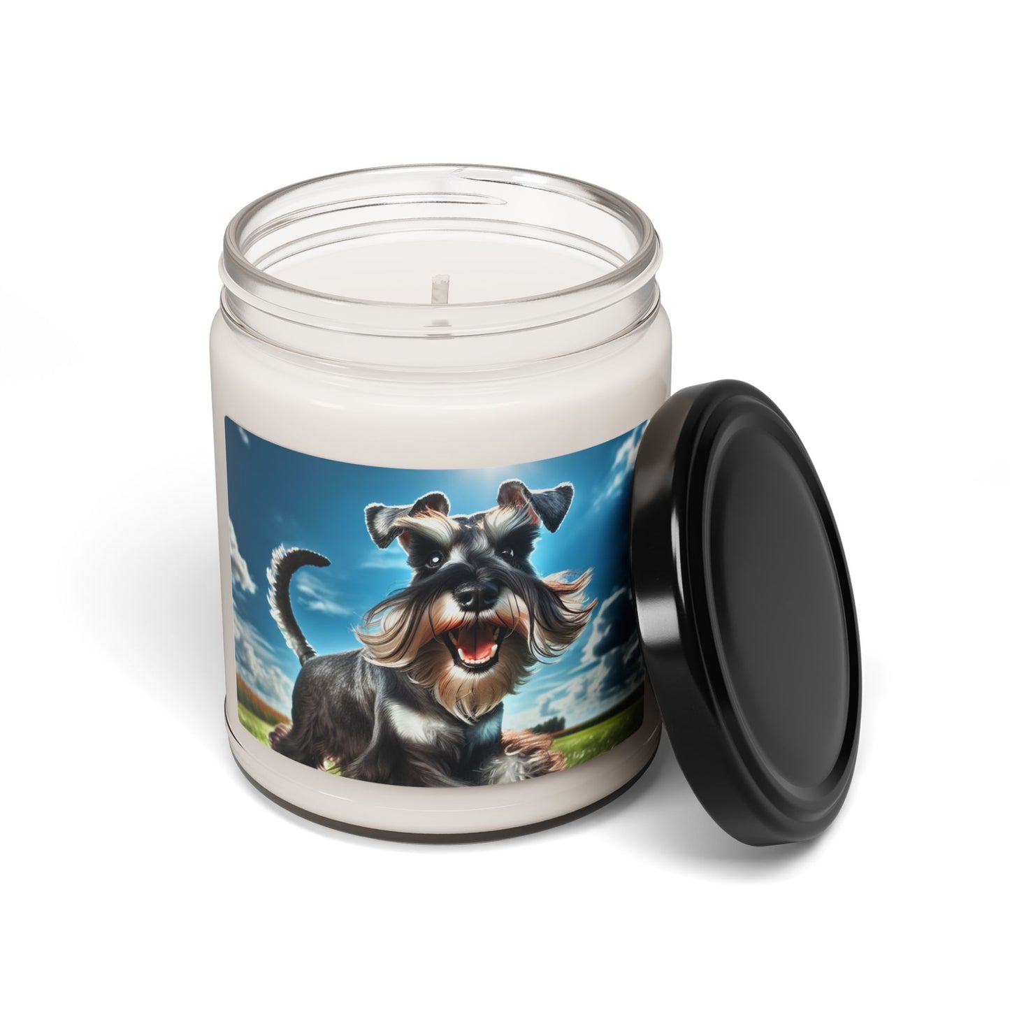 Standard Schnauzer- Scented Soy Candle, 9oz