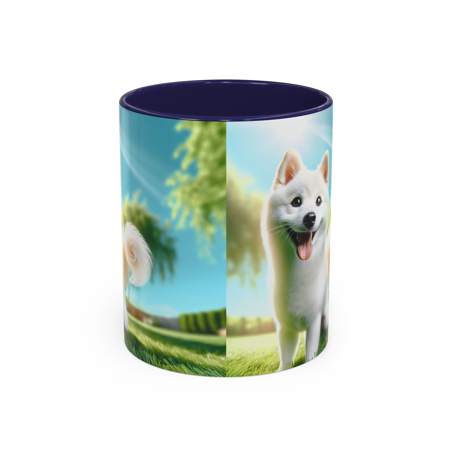 Mug Kishu Ken Accent Coffee - Cadeau idéal pour les amoureux des chiens