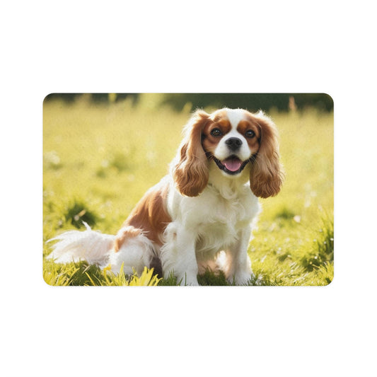 Pet Food Mat (12x18) - Cavalier King Charles Spaniel