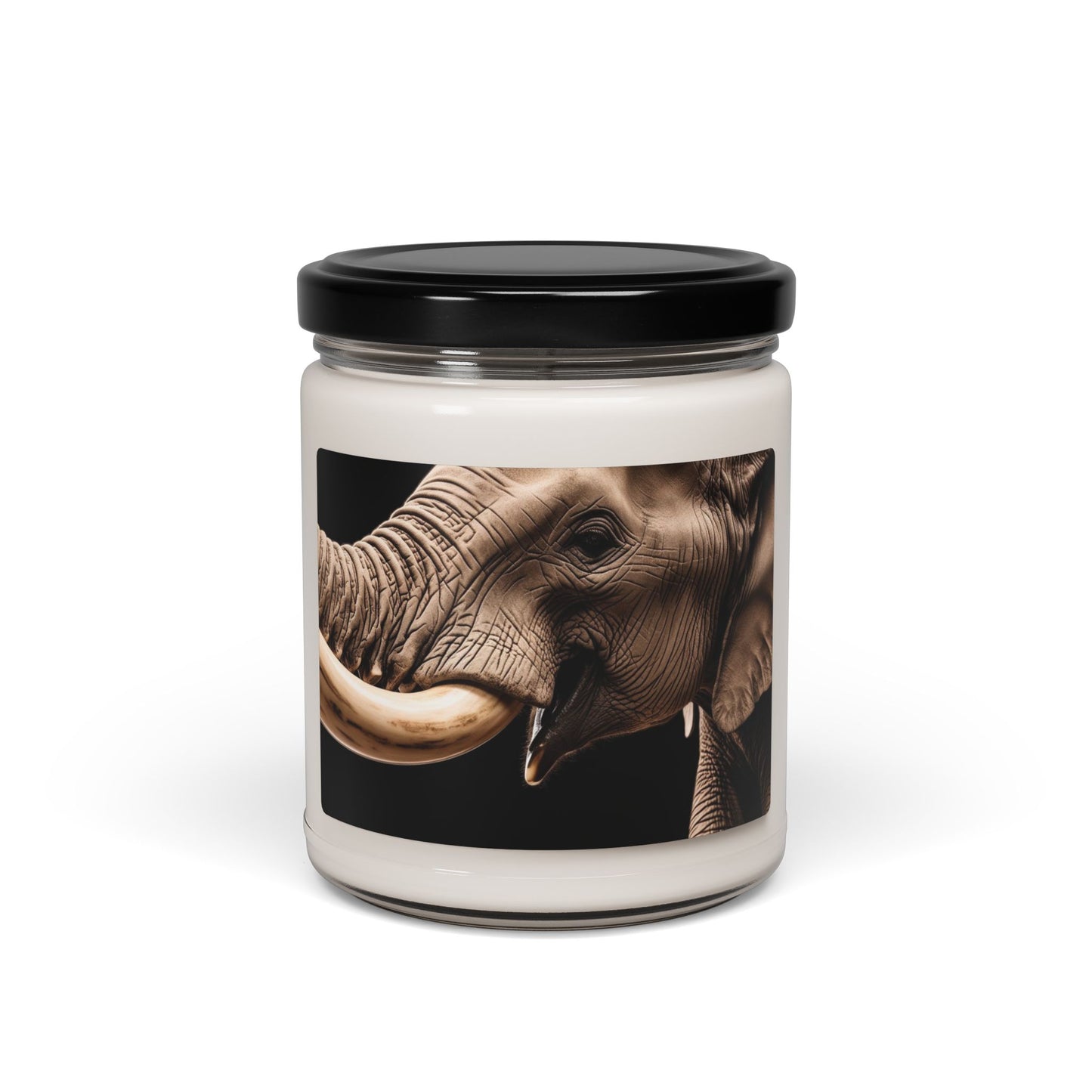 Close Up of an Elephant's Tusk- Scented Soy Candle, 9oz