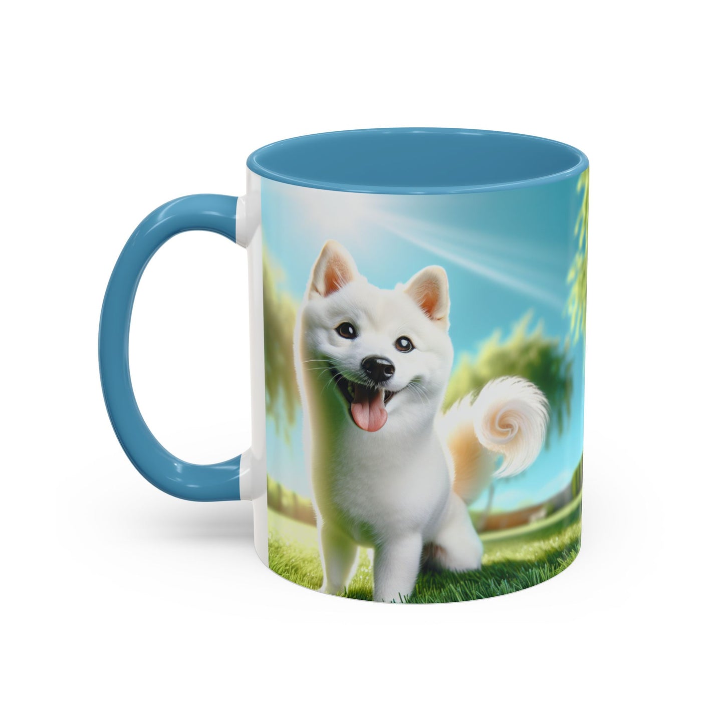 Mug Kishu Ken Accent Coffee - Cadeau idéal pour les amoureux des chiens