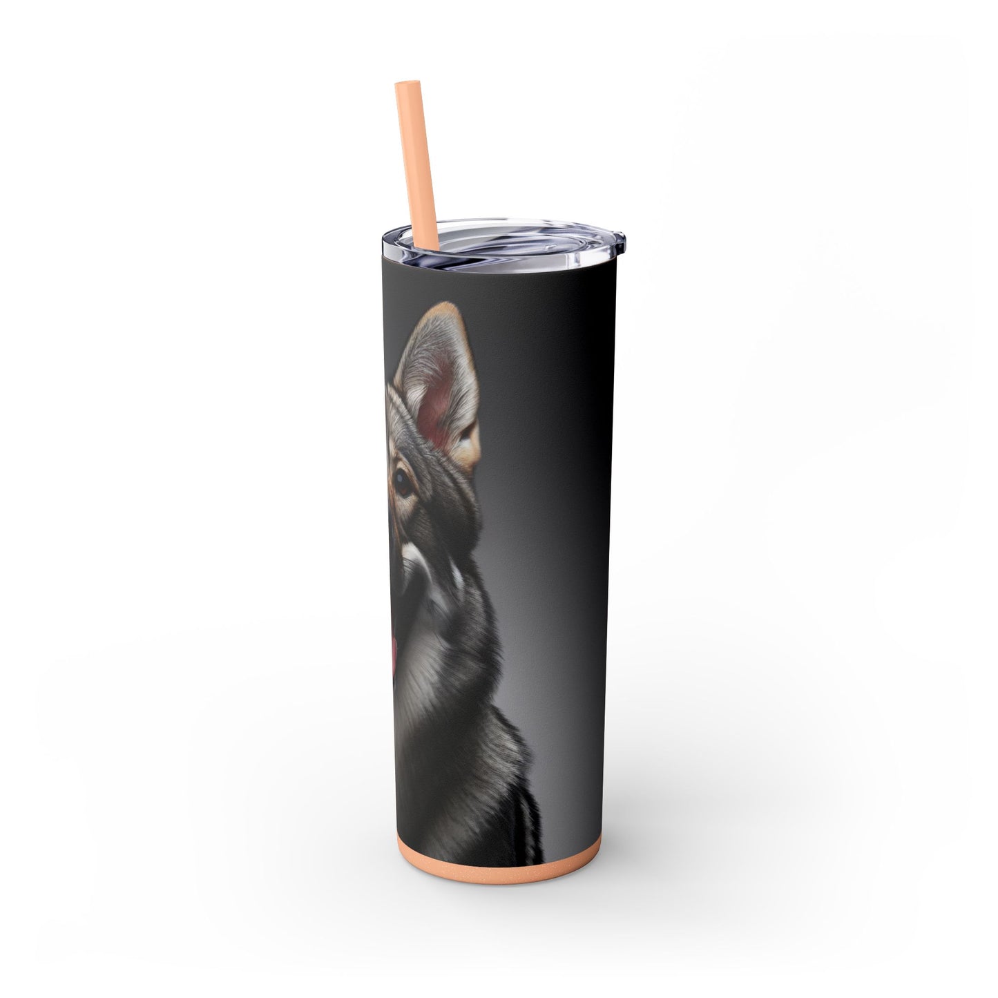 Gobelet isotherme tchécoslovaque Vlcak avec paille, 59 cl