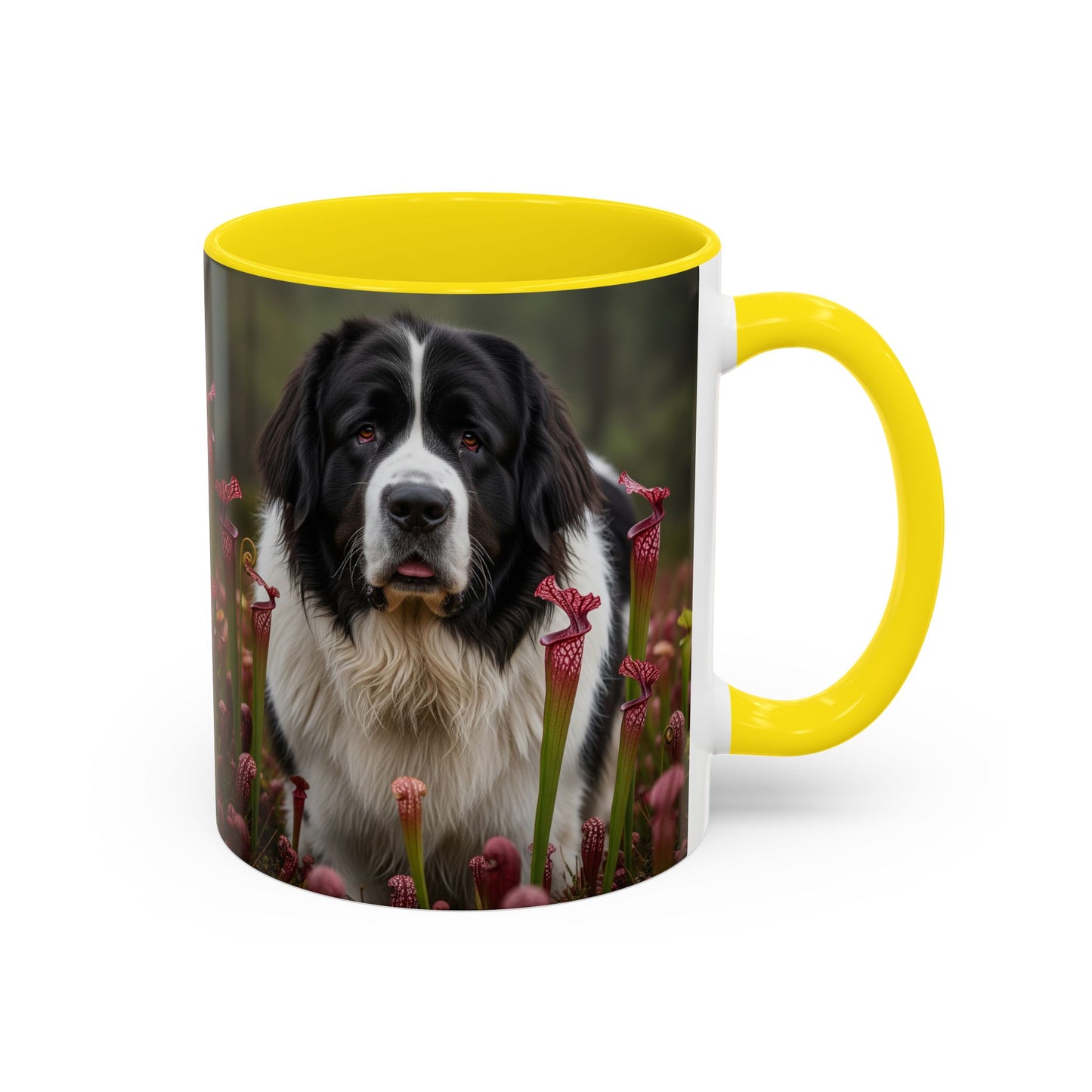 Taza de café con detalles de Landseer: el regalo perfecto para los amantes de los perros
