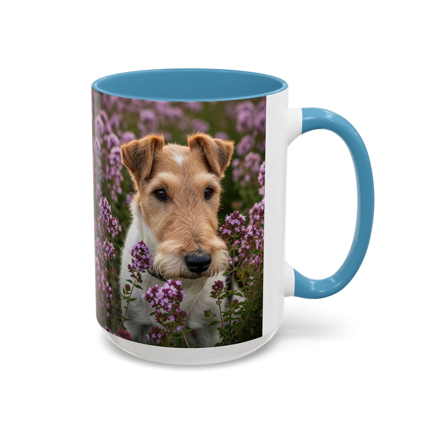 Fox Terrier Accent Coffee Mug - Perfect Gift for Dog Lovers