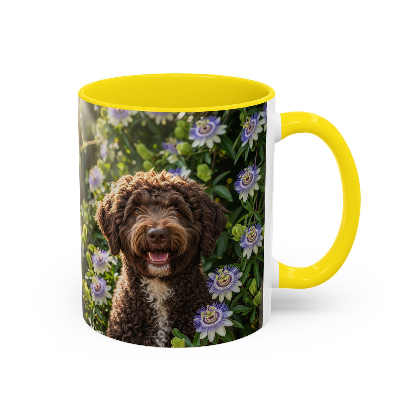 Spanish Water Dog Accent Coffee Mug - Perfect Gift for Dog Lovers
