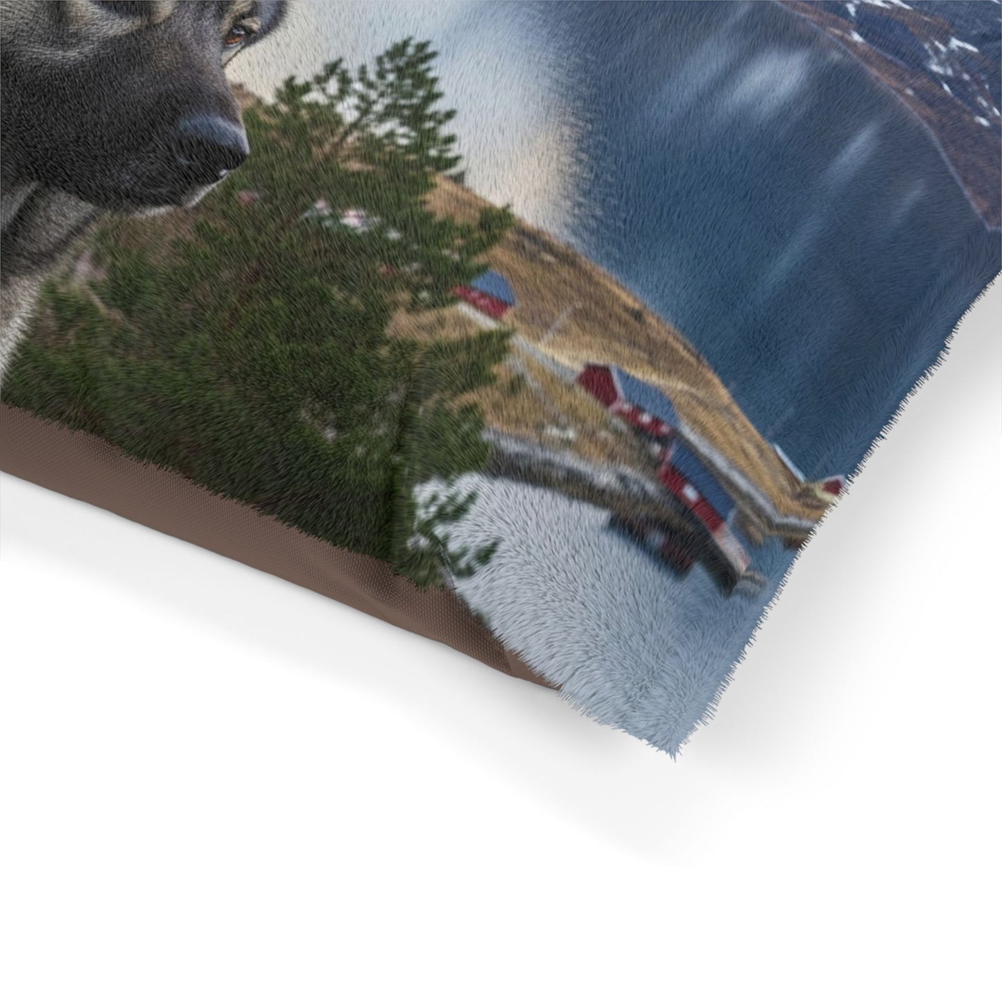 Norwegian Elkhound Pet Bed
