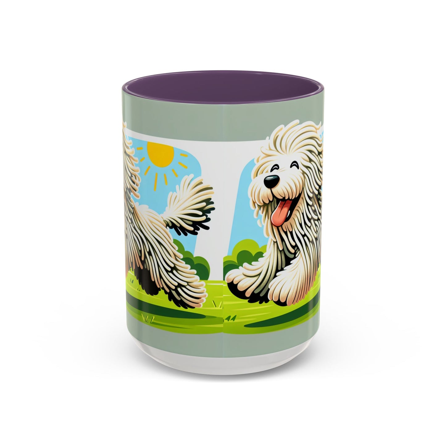 Mug Komondor Accent - Le cadeau idéal pour les amoureux des chiens