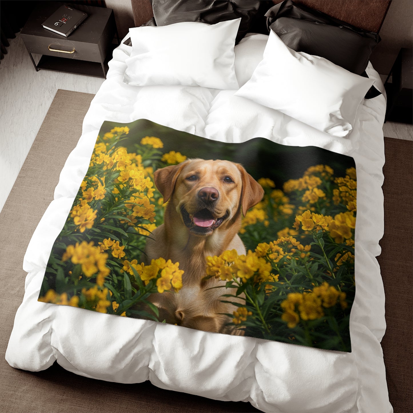 Labrador Retriever Sweatshirt Blanket
