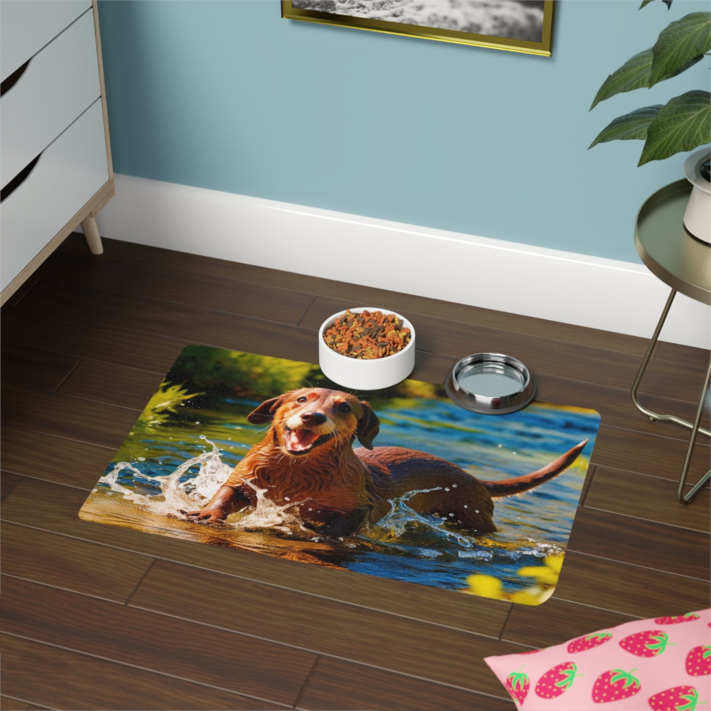 Pet Food Mat (12x18) - Otterhound