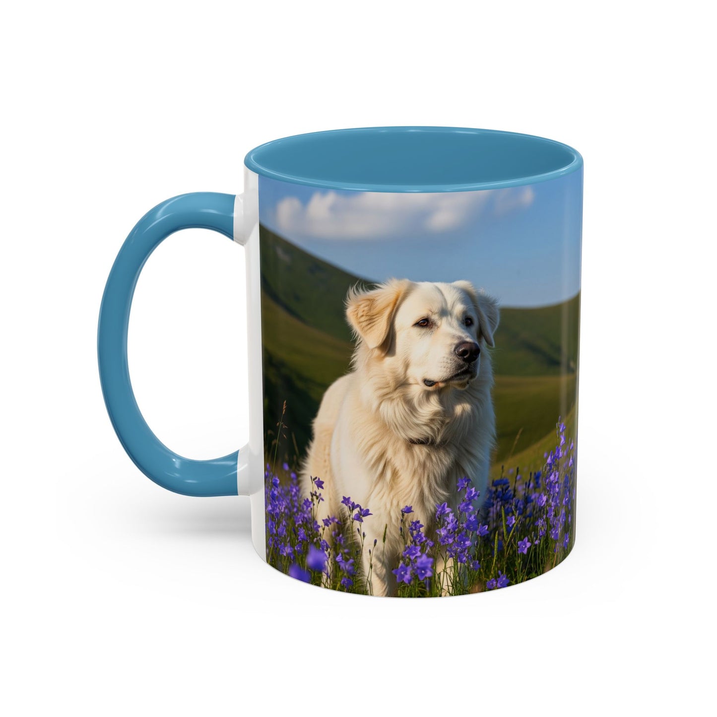 Mug à café avec motif Berger des Carpates roumain - Cadeau idéal pour les amoureux des chiens
