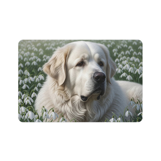 Pet Food Mat (12x18) - Pyrenean Mastiff