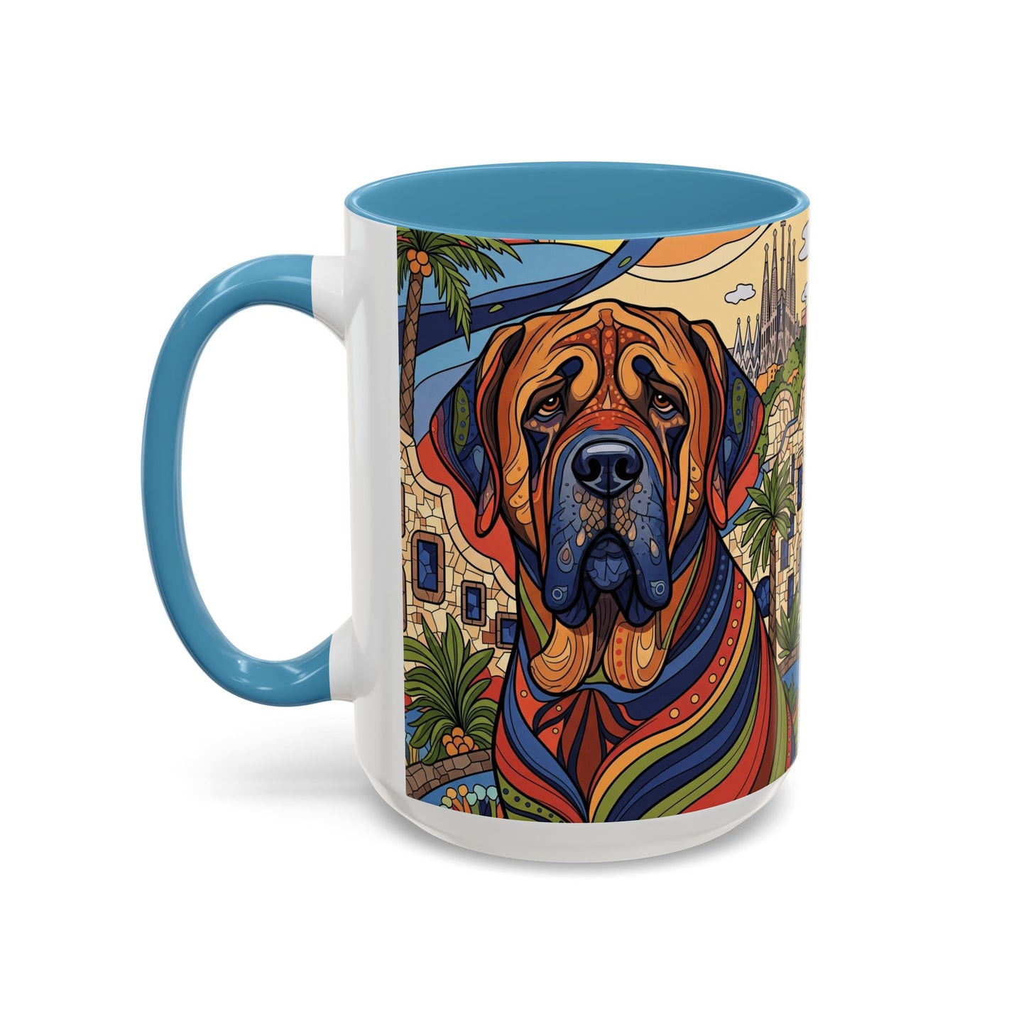 Spanish Mastiff Accent Coffee Mug - Perfect Gift for Dog Lovers