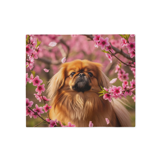 Pekingese Sweatshirt Blanket