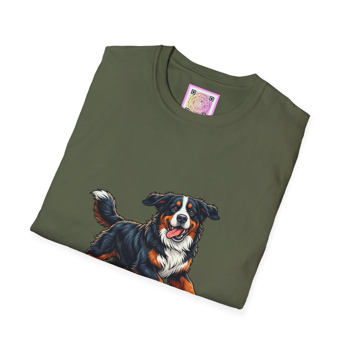 Bernese Mountain Dog Current Mood Tee Shirt