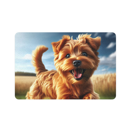 Pet Food Mat (12x18) - Norfolk Terrier