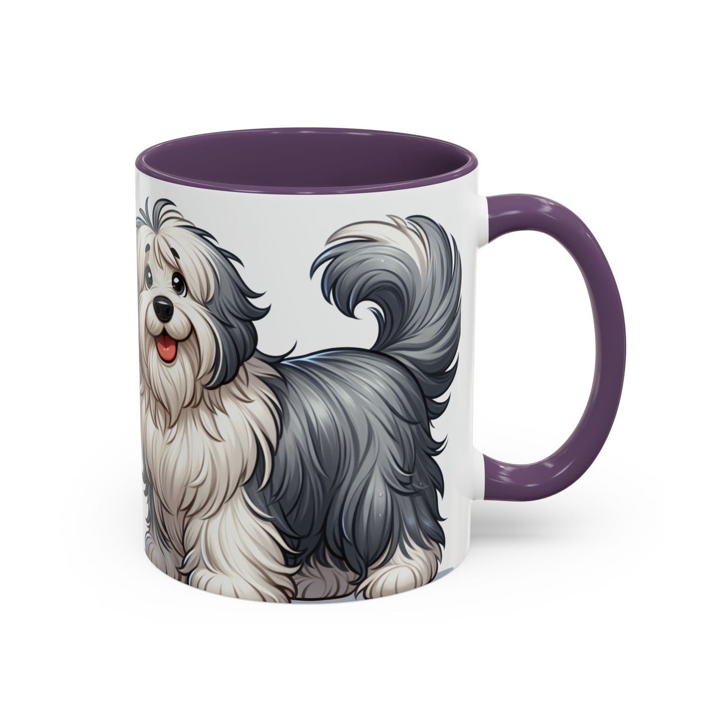 Mug à café à motif de bobtail - Cadeau idéal pour les amoureux des chiens