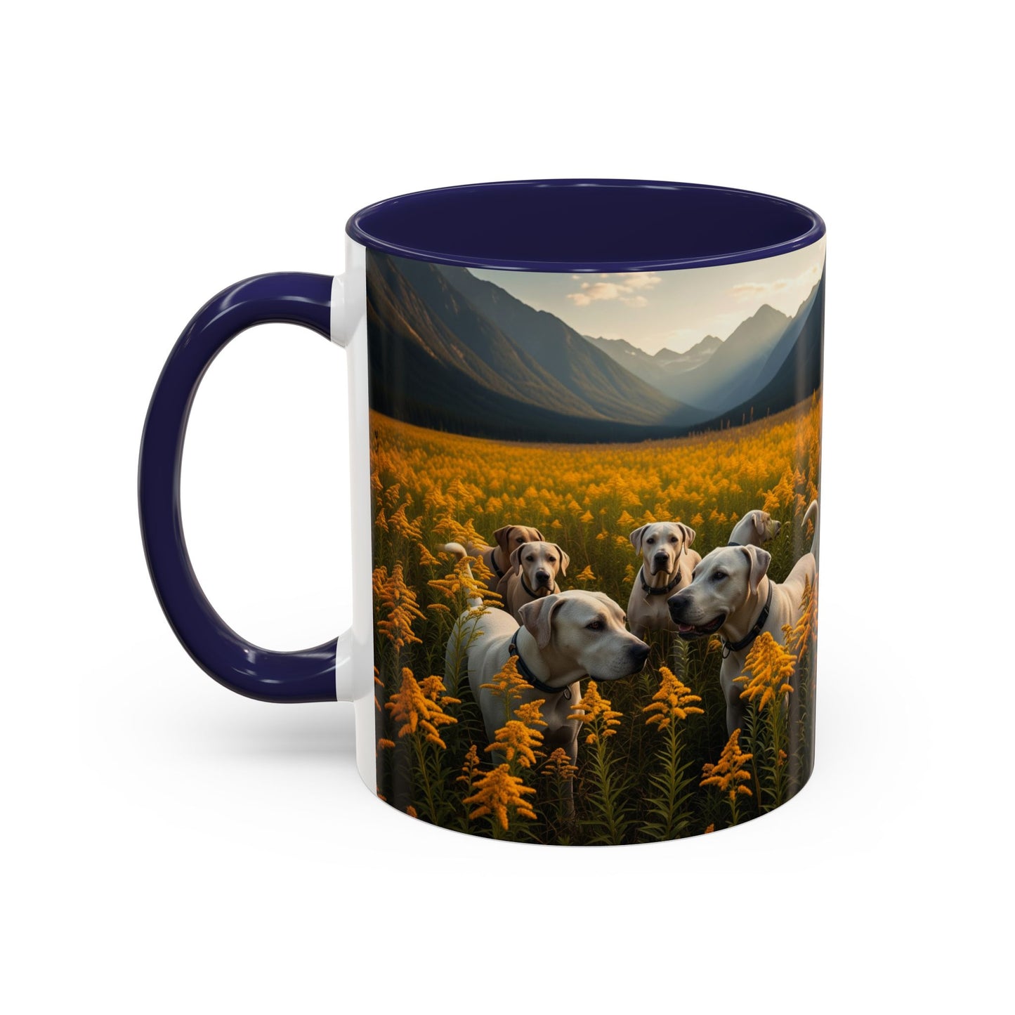 Taza de café con detalles de Mountain Cur: el regalo perfecto para los amantes de los perros