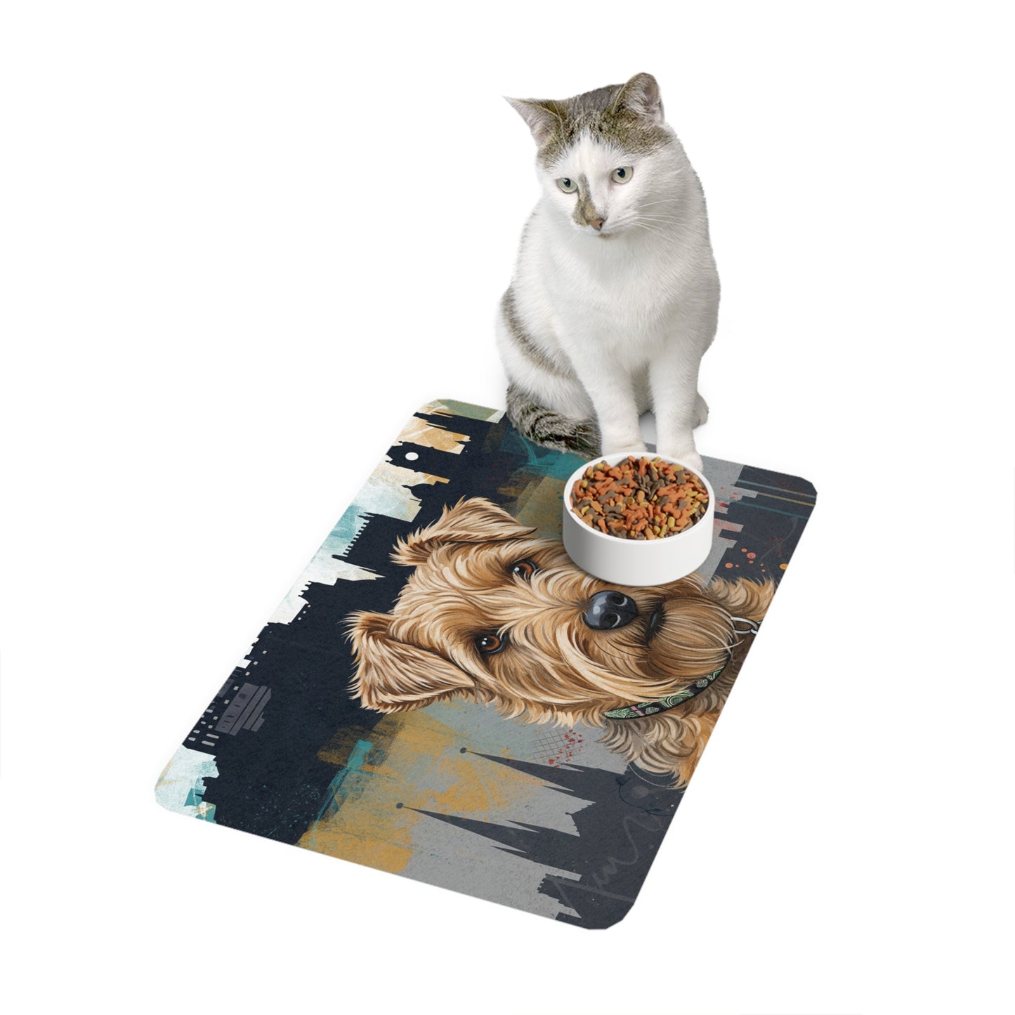 Pet Food Mat (12x18) - Glen of Imaal Terrier