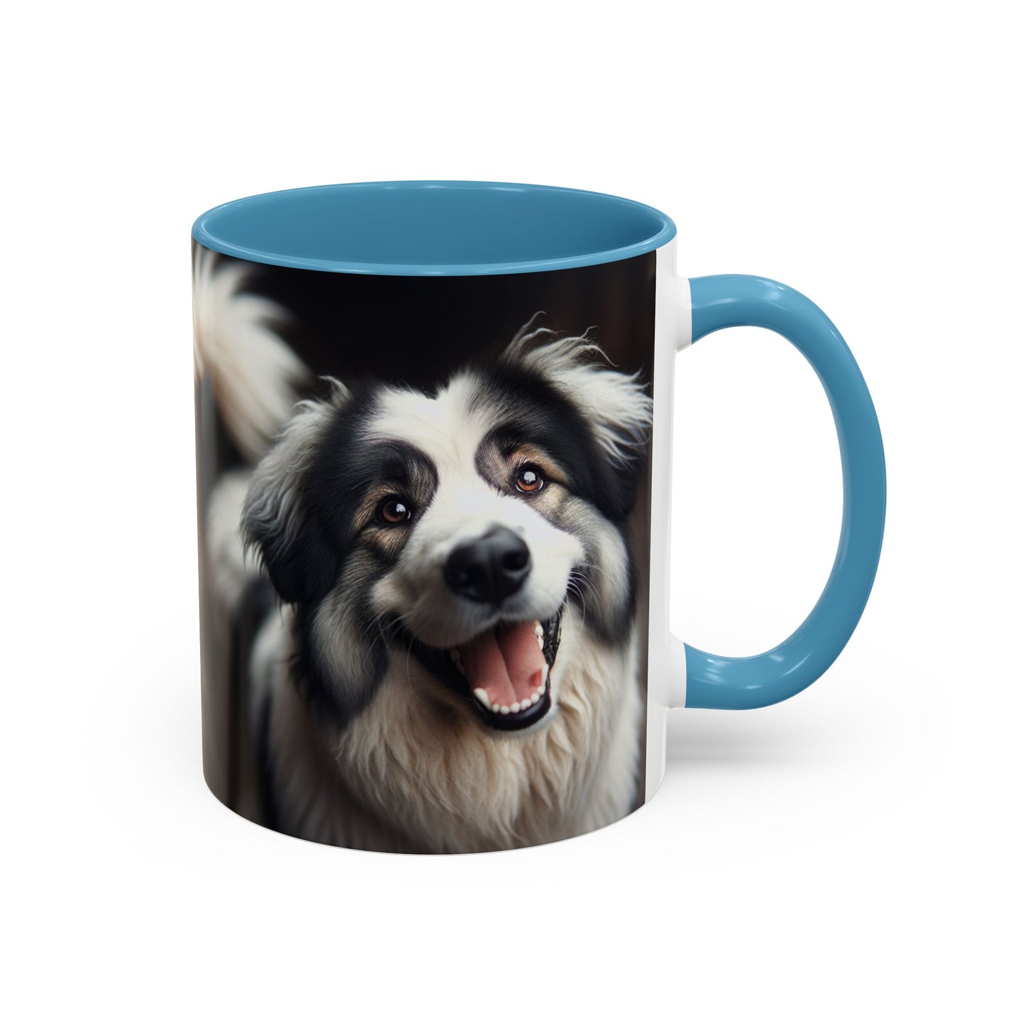 Mug à café avec motif de berger roumain Mioritic - Cadeau idéal pour les amoureux des chiens