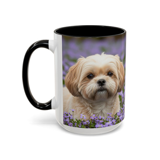 Shih-poo Accent Coffee Mug - Perfect Gift for Dog Lovers
