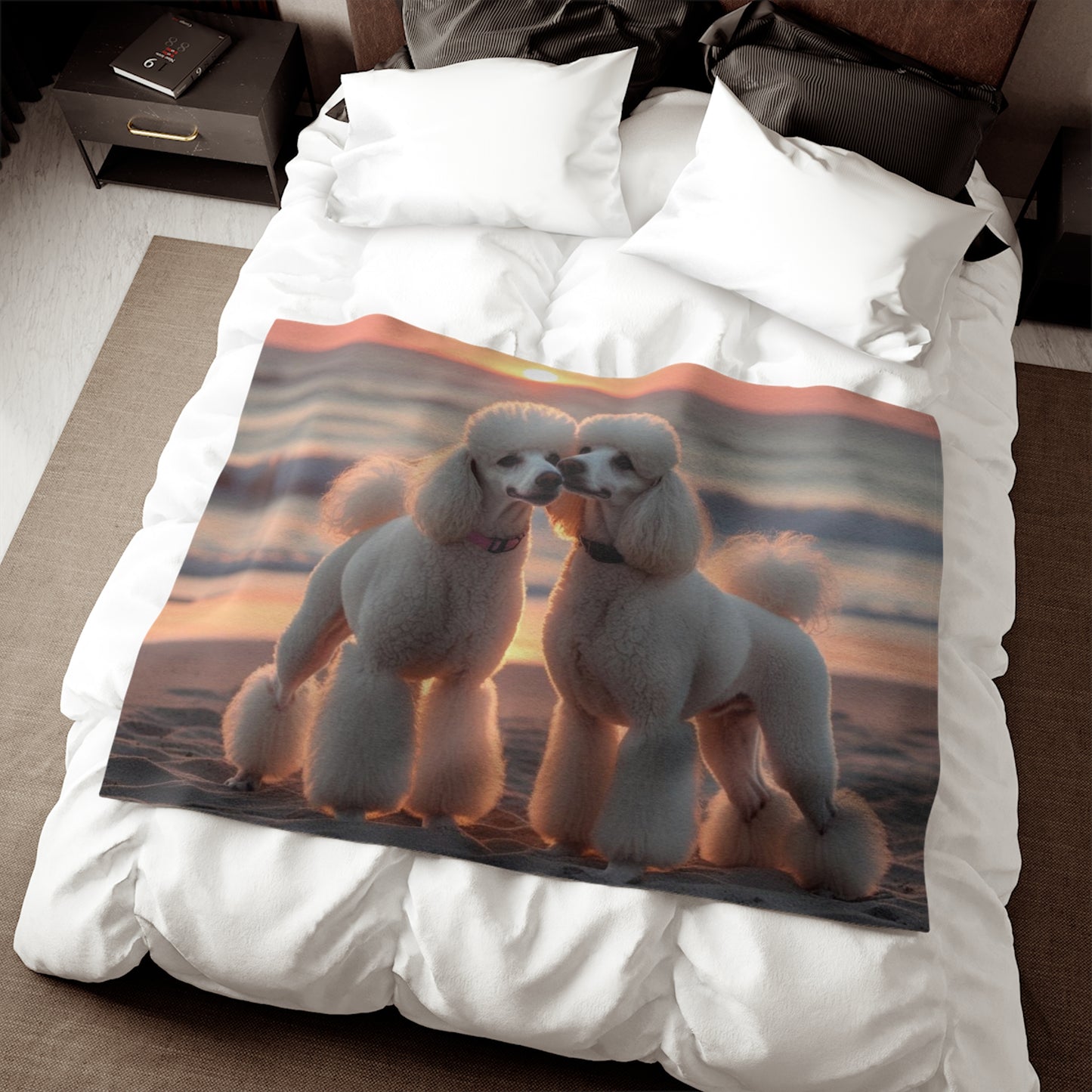 Sweatshirt Blanket – Plush Fleece Throw, 2 Size Options