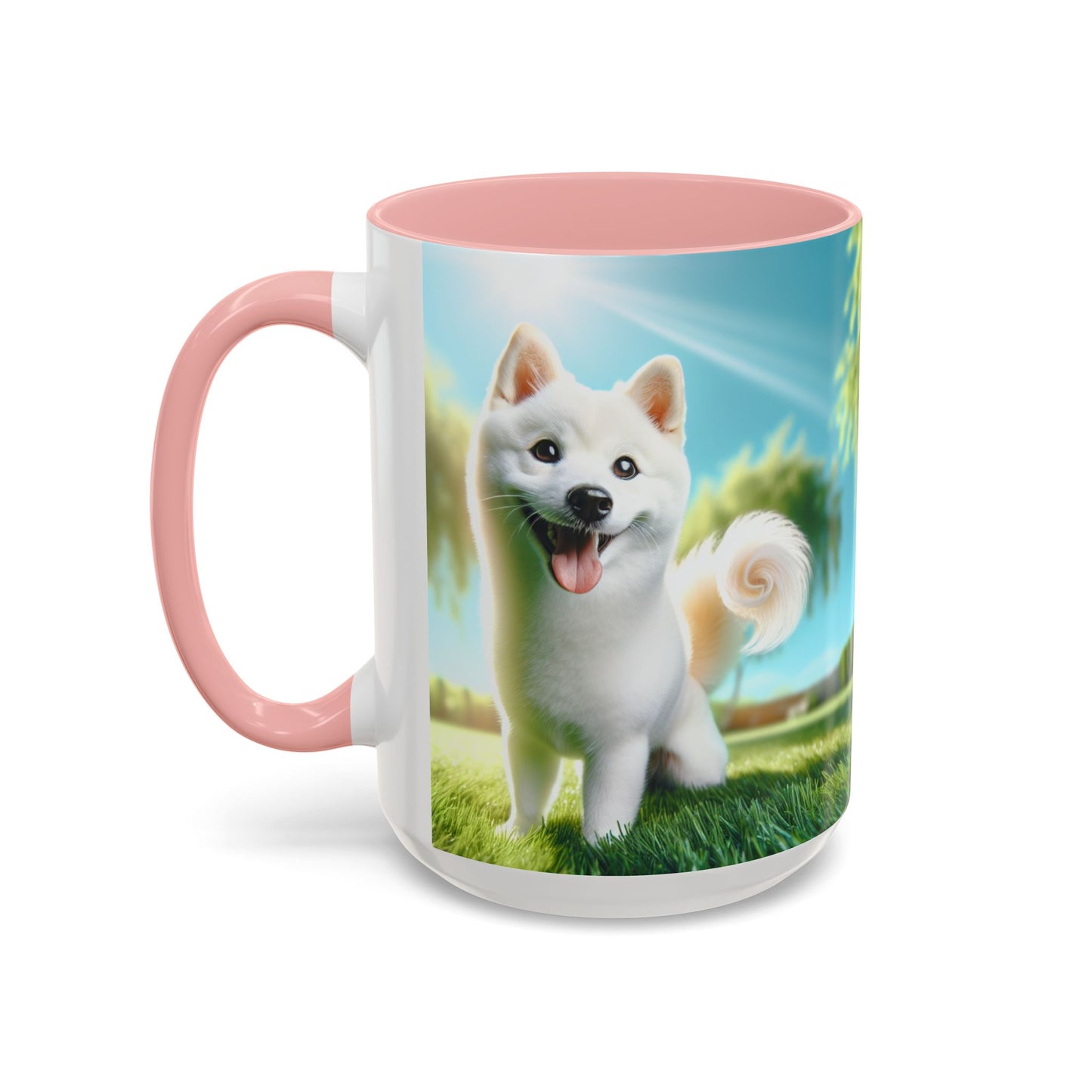 Mug Kishu Ken Accent Coffee - Cadeau idéal pour les amoureux des chiens