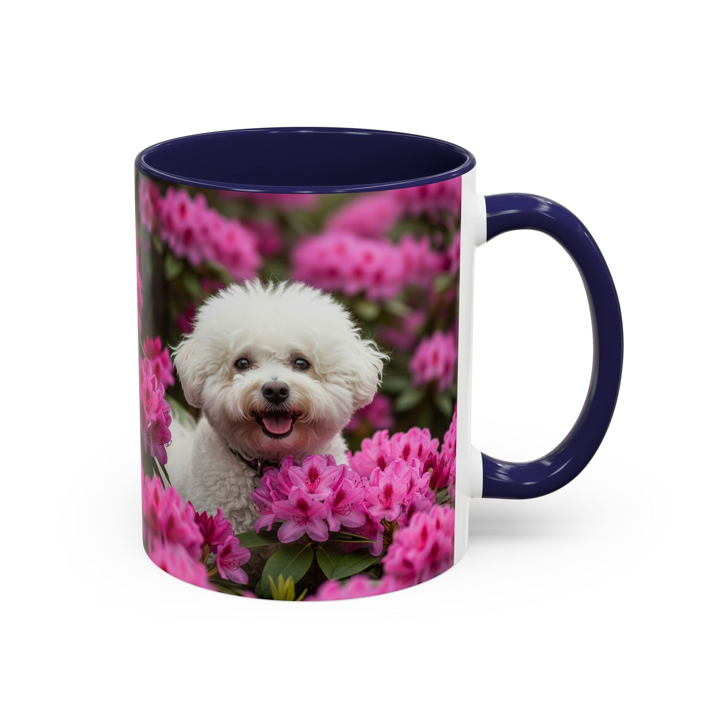 ! Bichon Frise Accent Mug – Ceramic Coffee Cup
