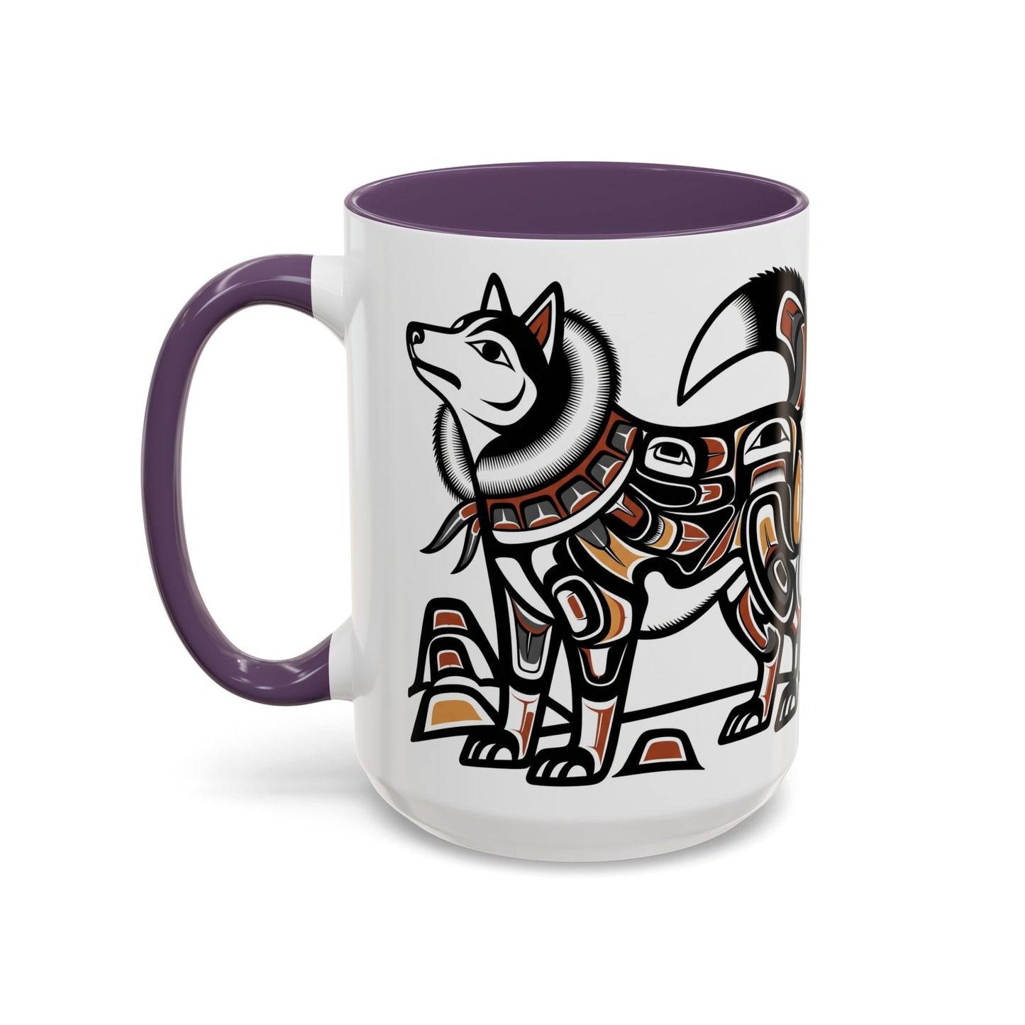 Siberian Husky Accent Coffee Mug - Perfect Gift for Dog Lovers