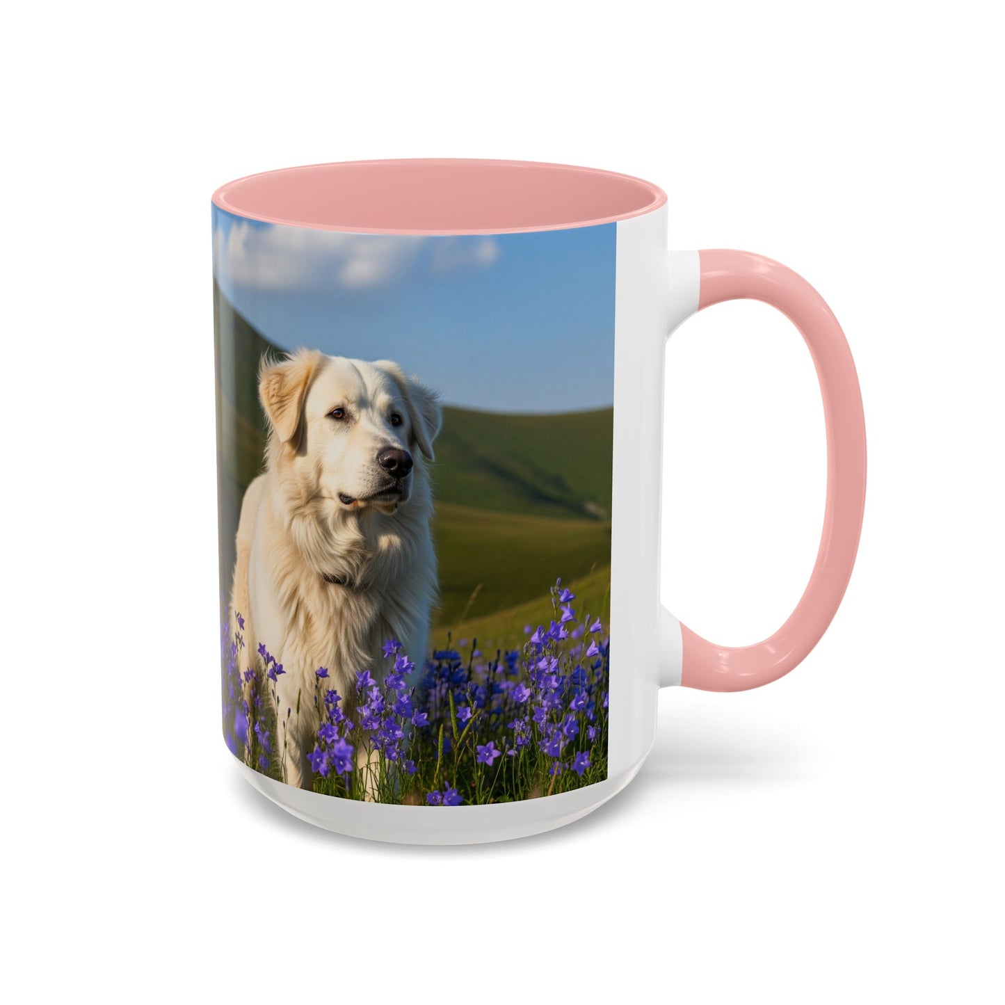 Mug à café avec motif Berger des Carpates roumain - Cadeau idéal pour les amoureux des chiens