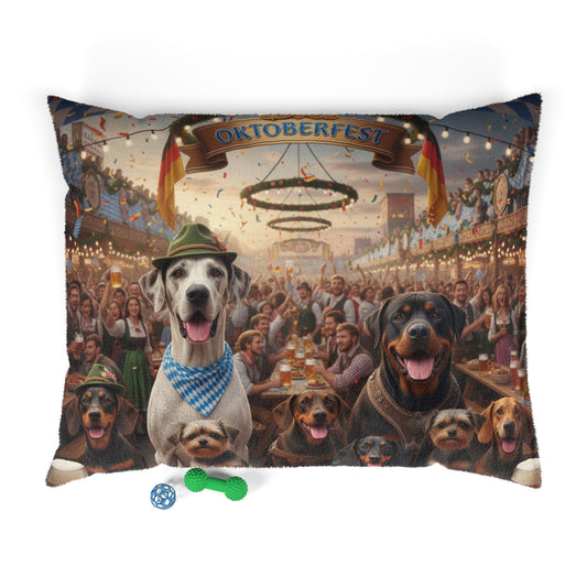Oktoberfest Dogs Pet Bed