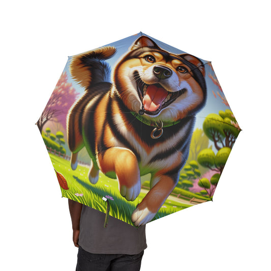 Shikoku Semi-Automatic Foldable Umbrella