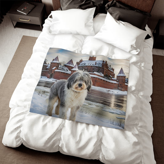 Polish Lowland Sheepdog Blanket