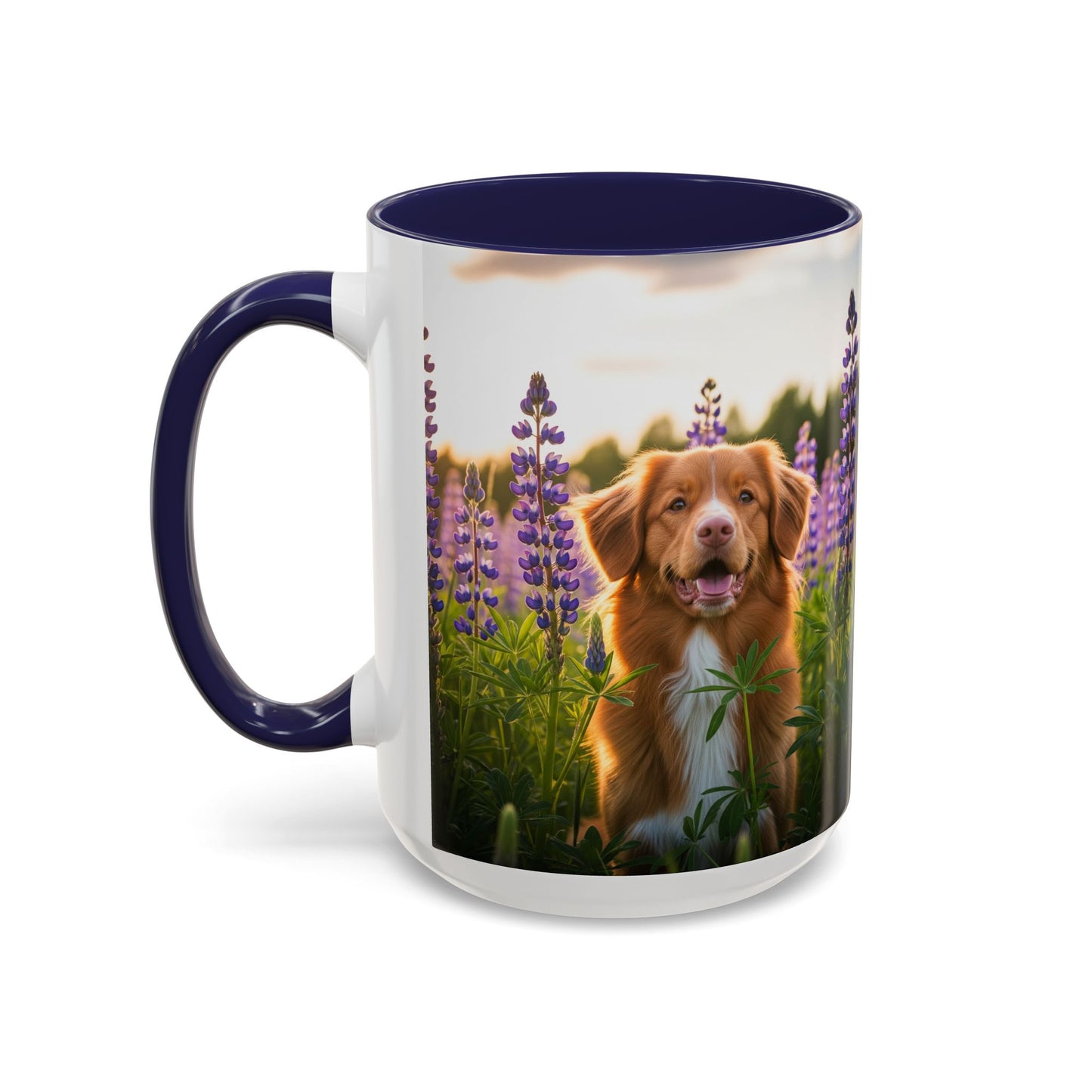 Taza de café con diseño de retriever de Nueva Escocia: el regalo perfecto para los amantes de los perros.