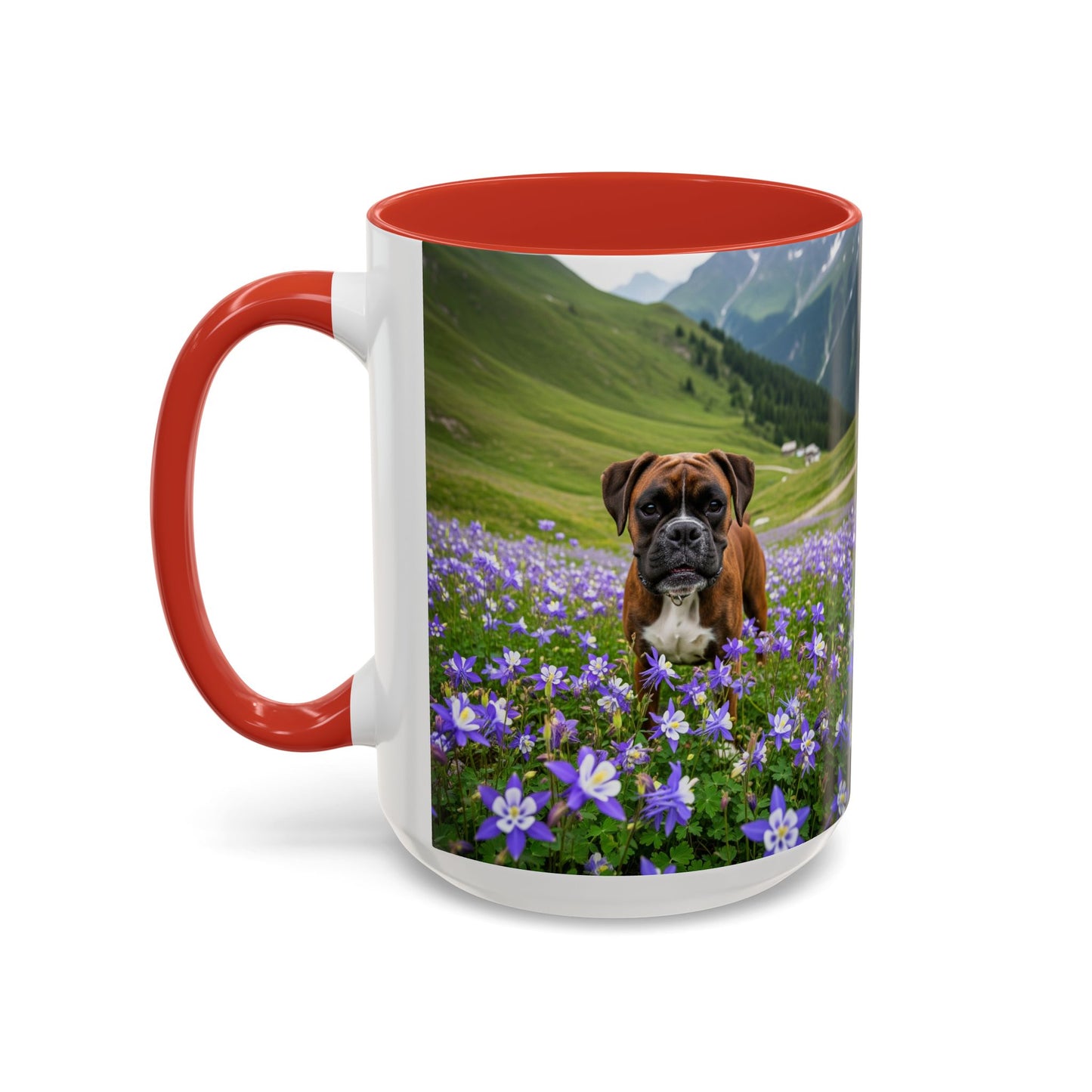 Boxer Accent Coffee Mug - Perfect Gift for Dog Lovers