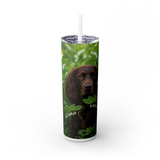 Field Spaniel Tumbler with Straw, 20oz