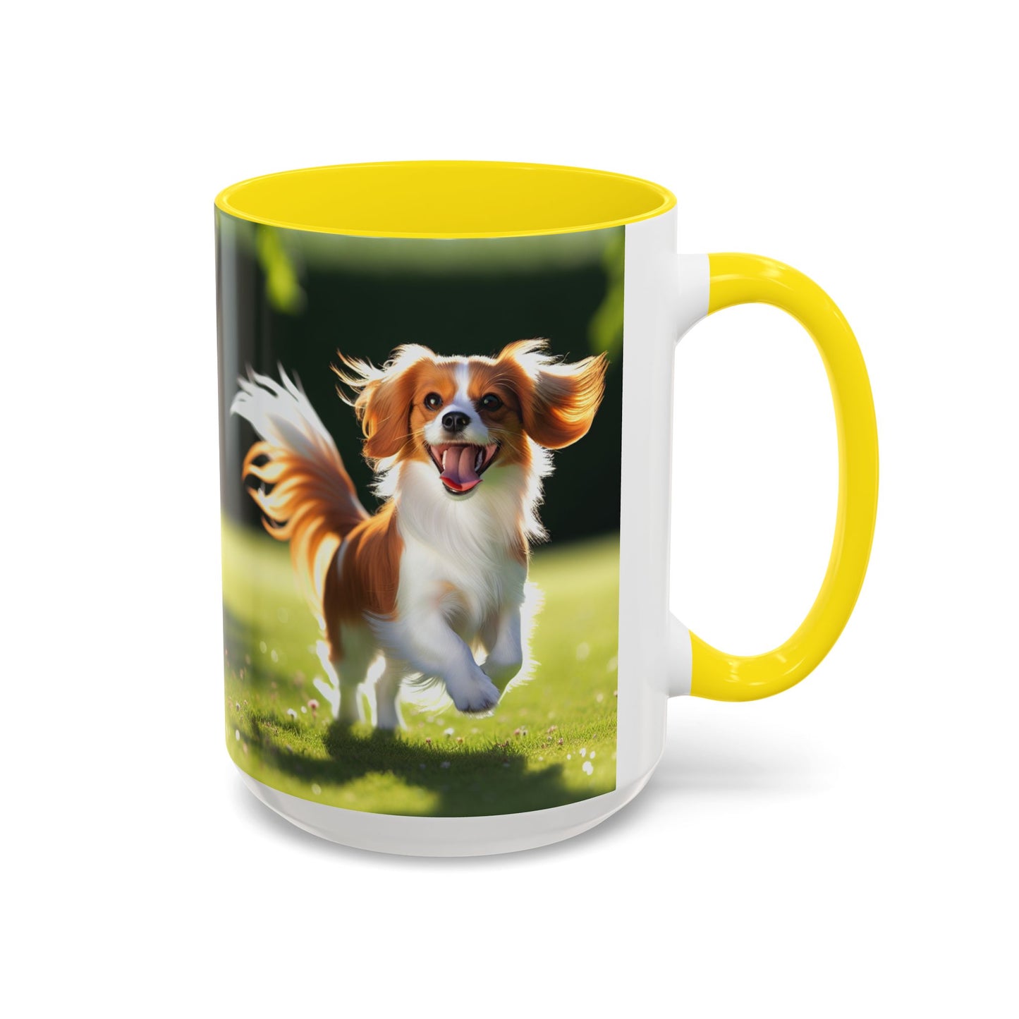 Nederlandse Kooikerhondje Accent Coffee Mug - Cadeau parfait pour les amoureux des chiens