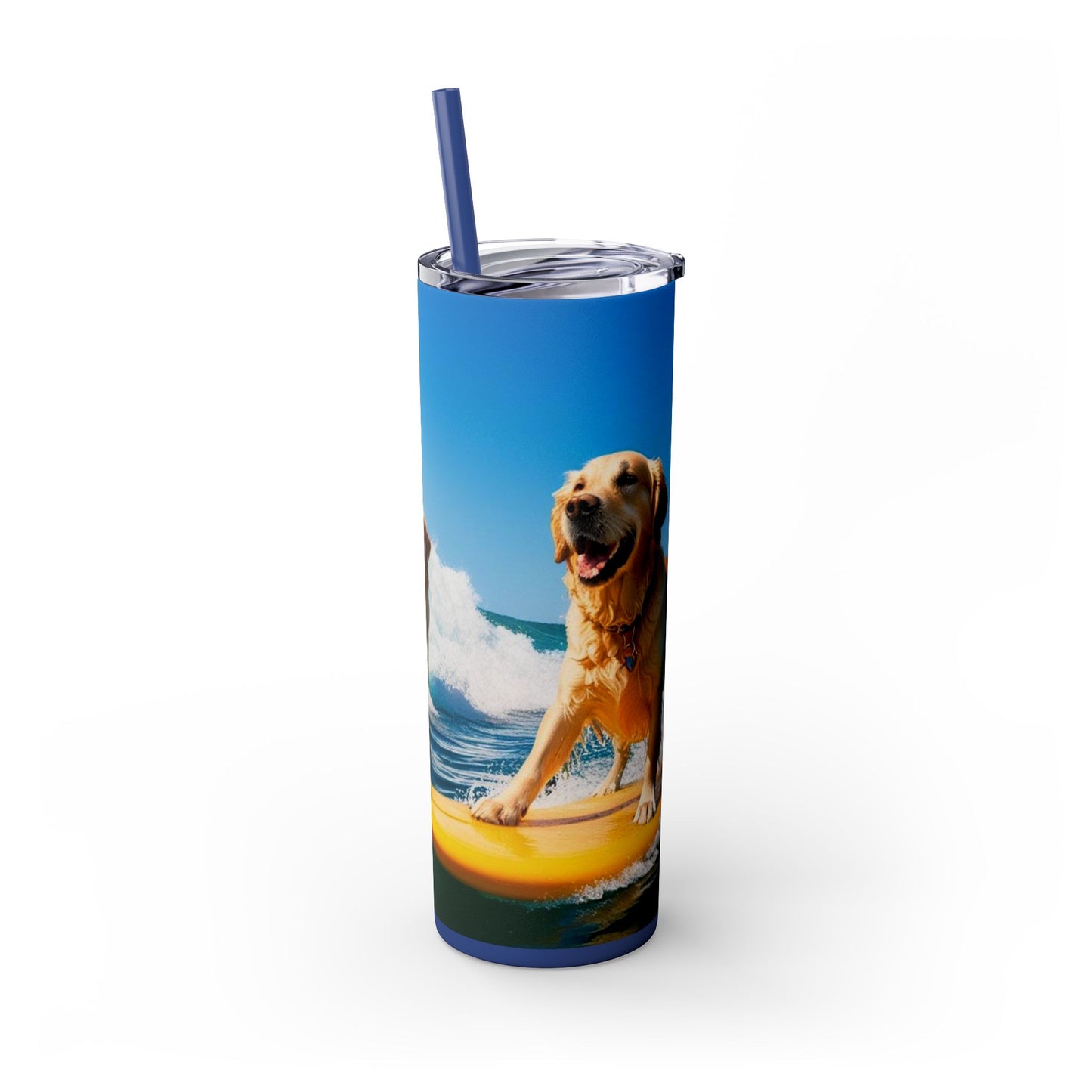 Surf Dogs Tumbler with Straw, 20oz
