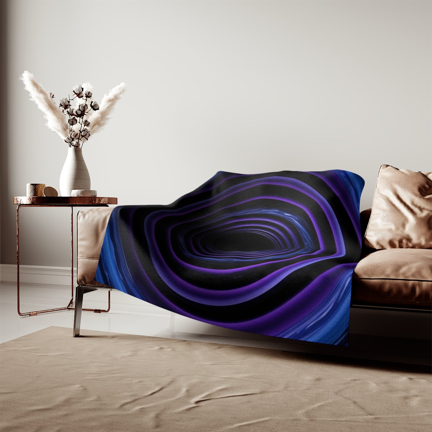 Optical Illusion Sweatshirt Blanket