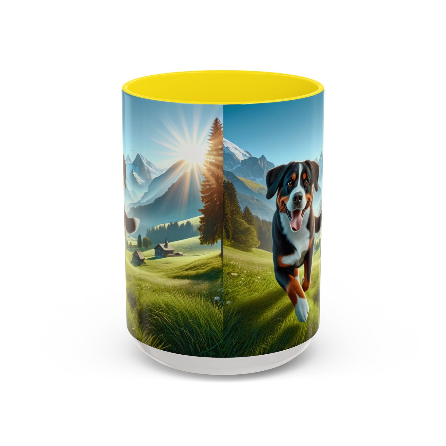 Entlebucher Mountain Dog Accent Coffee Mug - Perfect Gift for Dog Lovers