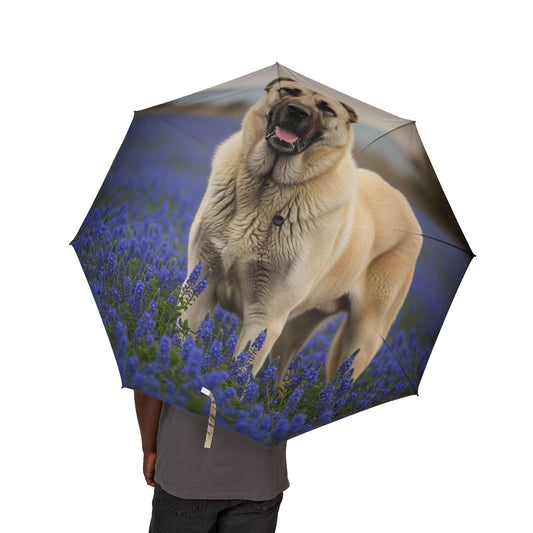 Kangal Shepherd Dog Semi-Automatic Foldable Umbrella