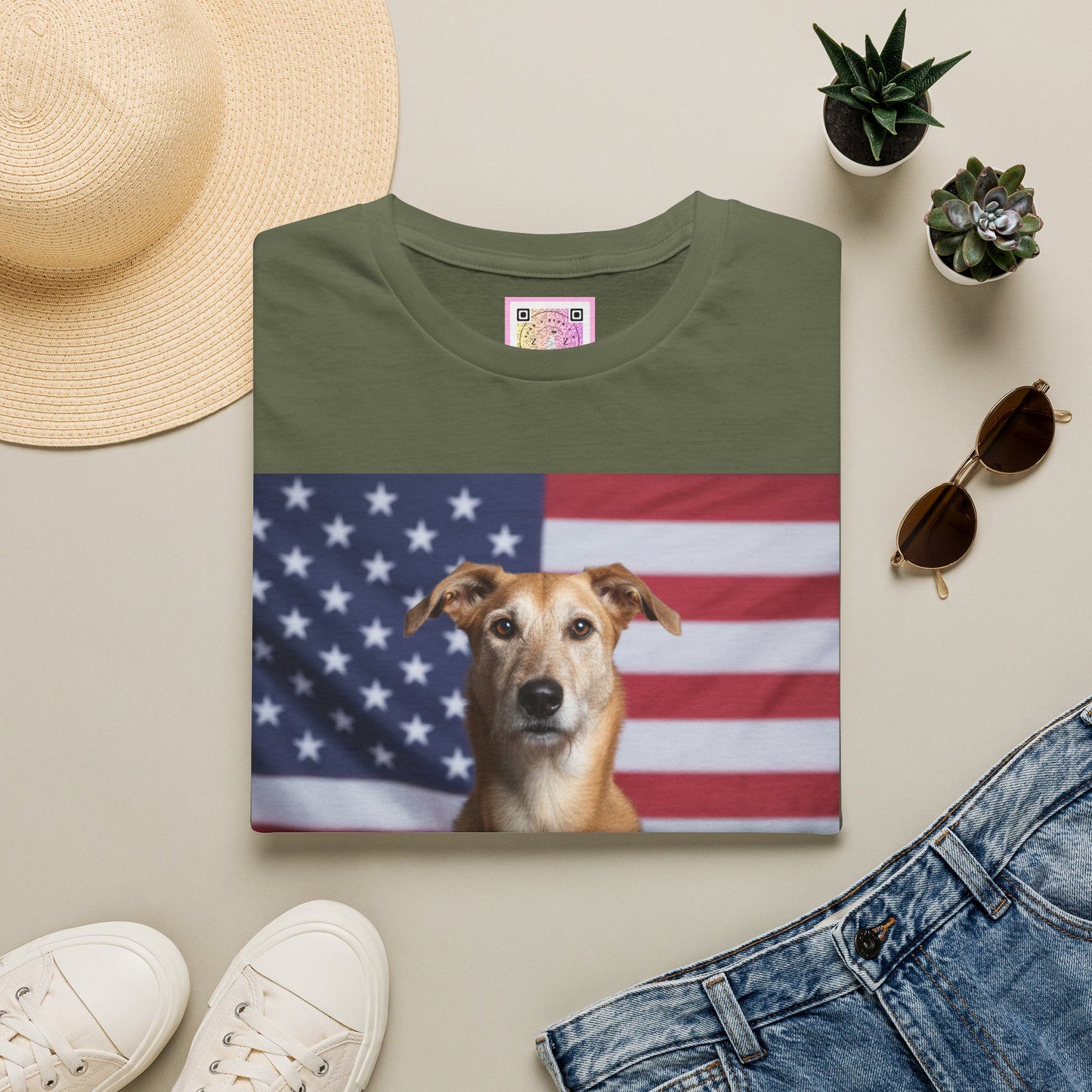American Flag Championship T‑Shirt