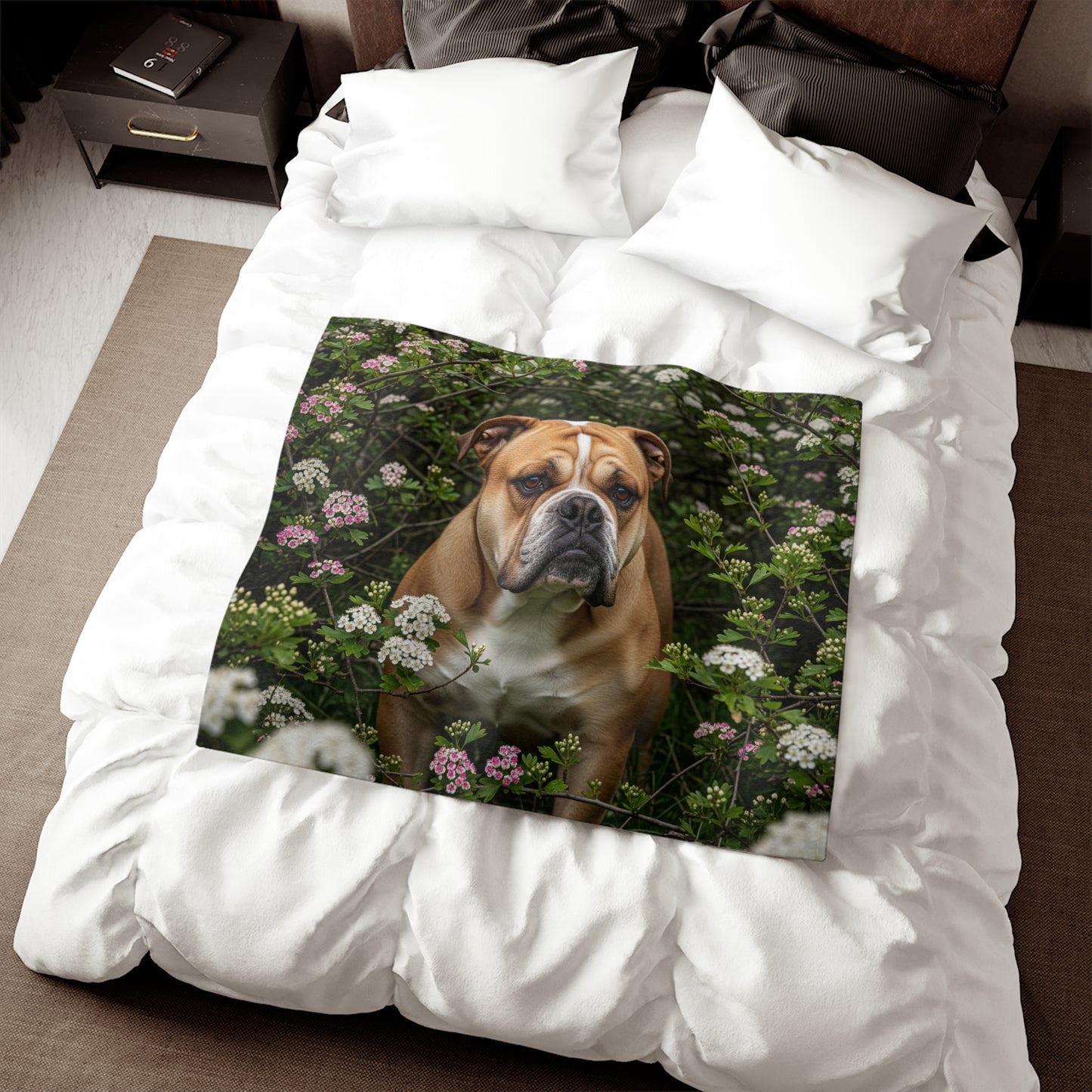 Olde English Bulldogge Sweatshirt Blanket