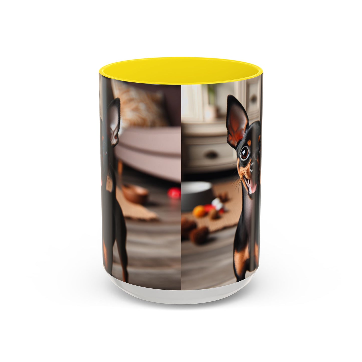 English Toy Terrier Accent Coffee Mug - Perfect Gift for Dog Lovers