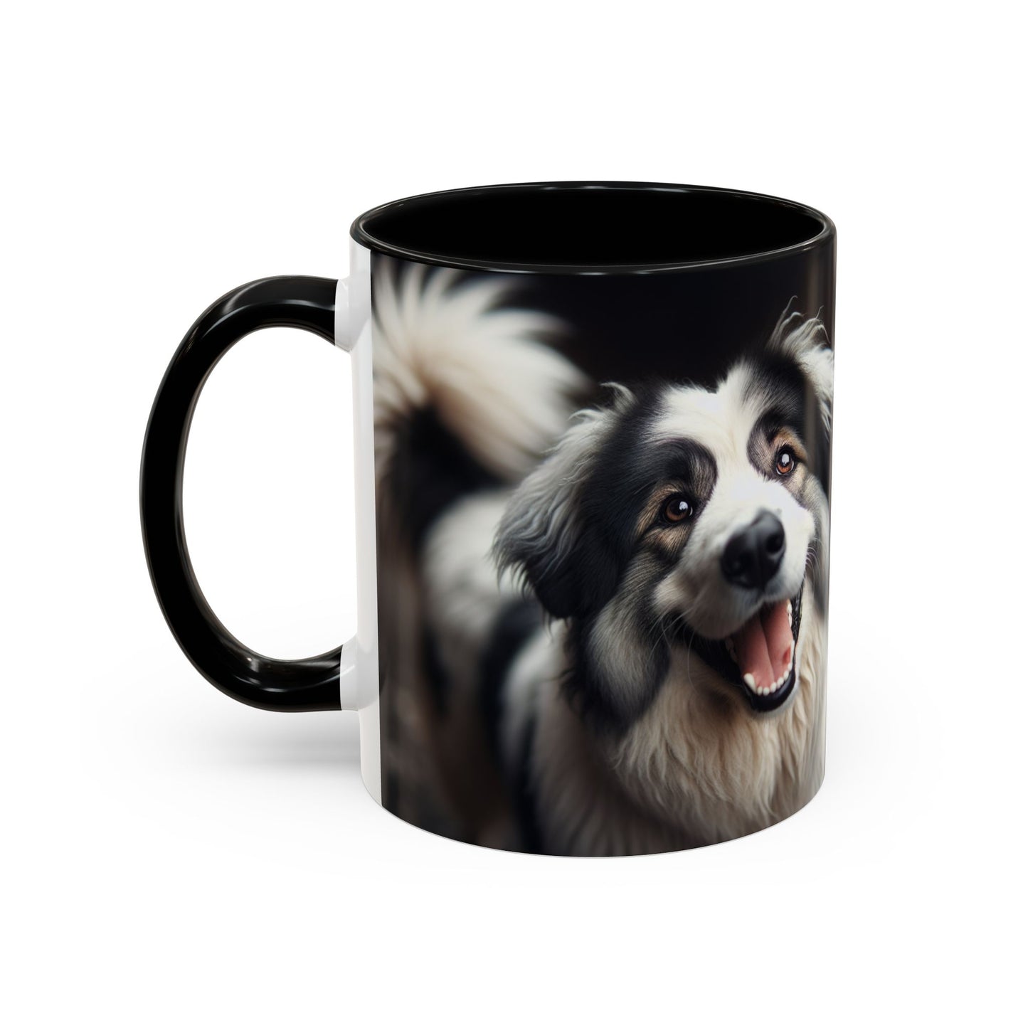 Mug à café avec motif de berger roumain Mioritic - Cadeau idéal pour les amoureux des chiens